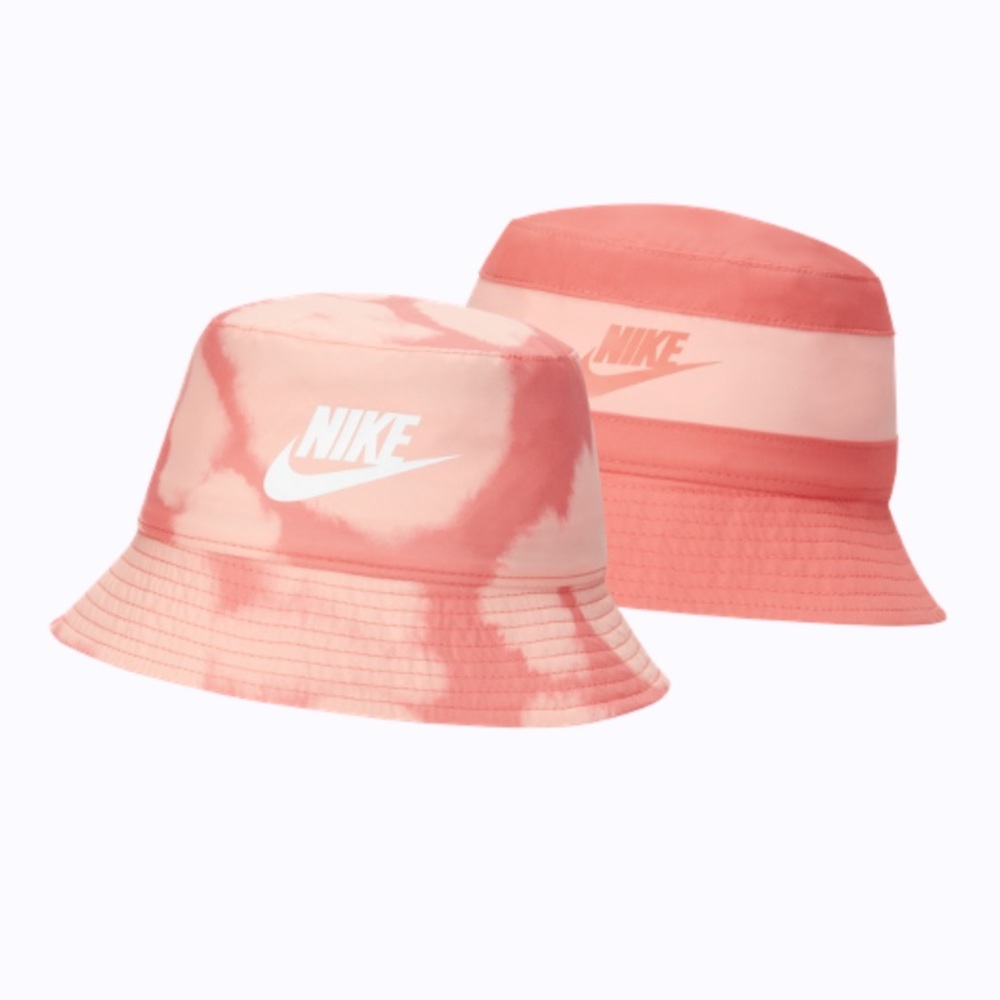 Nike Pink Tie-Dye Bucket Hat Kids